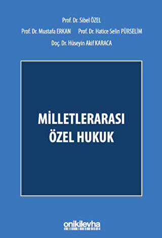 Milletlerarası Özel Hukuk - 1