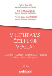 Milletlerarası Özel Hukuk Mevzuatı - On İki Levha Yayınları