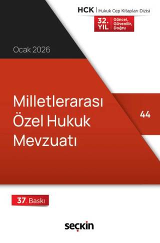 Milletlerarası Özel Hukuk Mevzuatı Cep Kitabı - 1