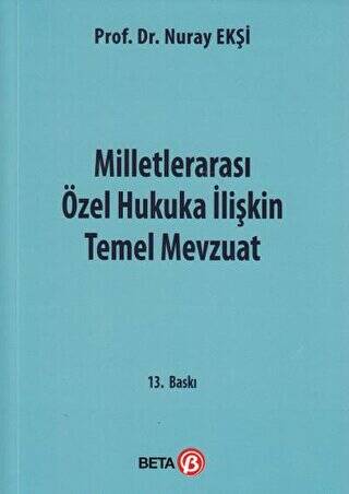 Milletlerarası Özel Hukuka İlişkin Temel Mevzuat - 1