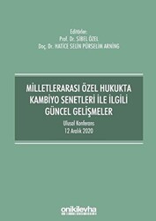 Milletlerarası Özel Hukukta Kambiyo Senetleri İle İlgili Güncel Gelişmeler - 1