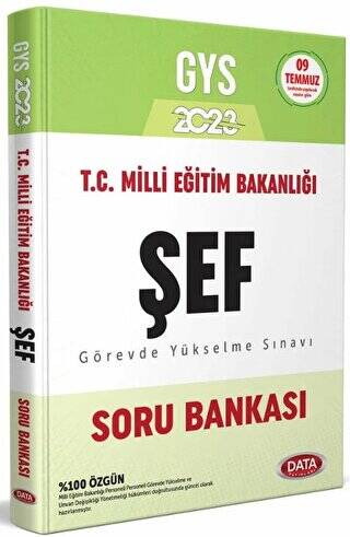 Milli Eğitim Bakanlığı Şef GYS Soru Bankası - 1