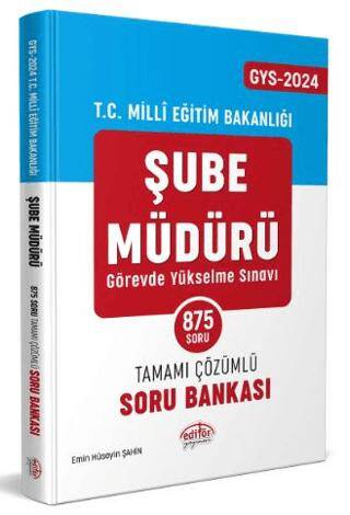 Milli Eğitim Bakanlığı Şube Müdürü GYS Soru Bankası - 1