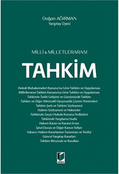 Milli ve Milletlerarası Tahkim - 1