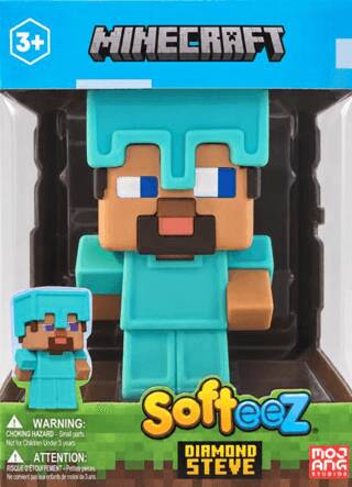 Minecraft Softeez Diamond Steve - 1