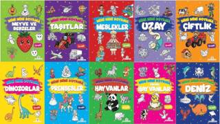 Mini Mini Boyama 10 Kitap - 1