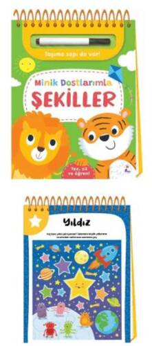 Minik Dostlarımla Şekiller – Yaz, Sil ve Öğren - 1