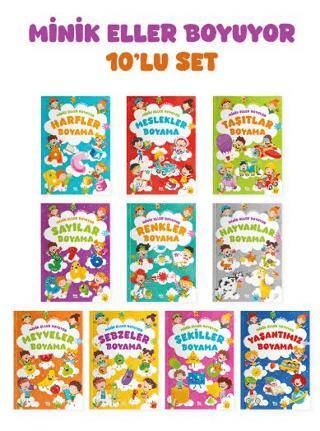 Minik Eller Boyuyor – 10`lu Kitaplık Seti - 1