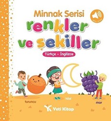 Minnak Serisi Renkler ve Şekiller Kitabı - 1