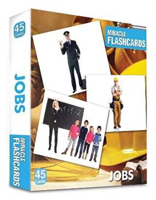 Miracle Flashcards - Jobs Box 45 Cards - 1