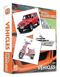 Miracle Flashcards - Vehicles Box 45 Cards - 1