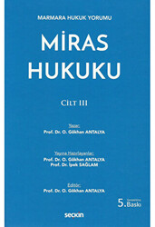 Miras Hukuku - Cilt III - 1