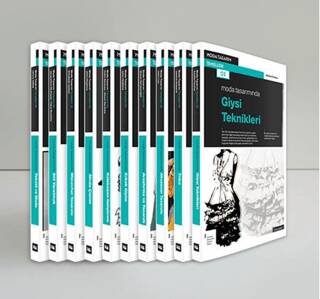 Moda Tasarımı Temelleri Seti 10 Kitap Takım - 1