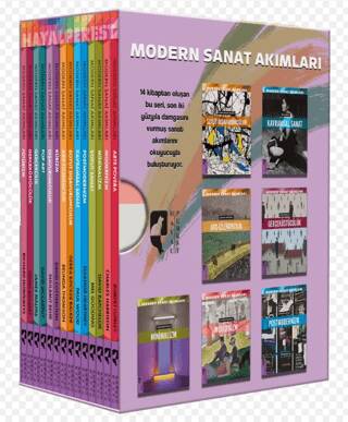 Modern Sanat Akımları Kutulu Set 14 Kitap - 1