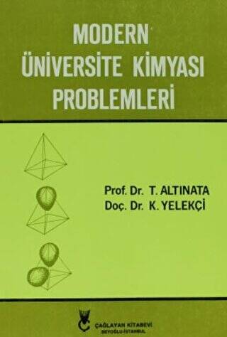 Modern Üniversite Kimyası Problemleri - 1