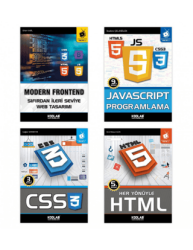 Modern Web Tasarım Seti 4 Kitap Takım - Kodlab Yayın Dağıtım