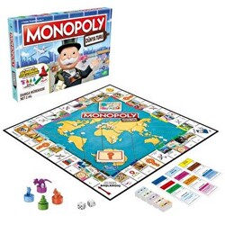 Monopoly Dünya Turu Kutu Oyunu F4007 - 1