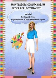 Montessori - Günlük Yaşam Becerileri Boyama Seti - 1