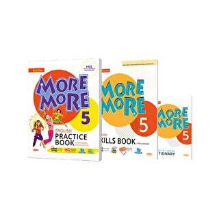 More and More English 5 Practice Book + Skills Book + Dictionary 3 Kitap Set Kurmay ELT Yayınları - 1