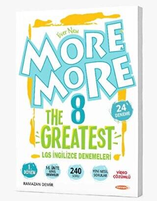 More & More 8 The Greatest 1. Dönem LGS İngilizce Genel Denemeler - 1