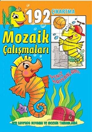 Mozaik Çalışmaları 192 Çıkartma - Deniz Hayvanları - 1