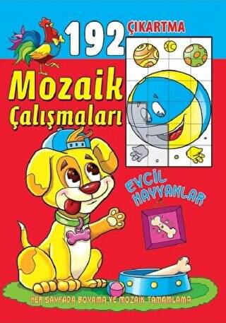 Mozaik Çalışmaları 192 Çıkartma - Evcil Hayvanlar - 1