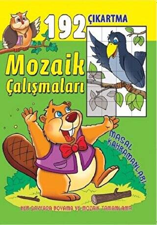 Mozaik Çalışmaları 192 Çıkartma - Masal Kahramanları - 1