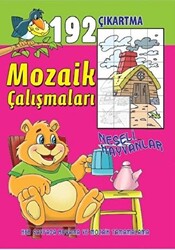 Mozaik Çalışmaları 192 Çıkartma - Neşeli Hayvanlar - 1