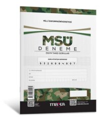 2025 MSÜ Deneme Tamamı Video Çözümlü - 1