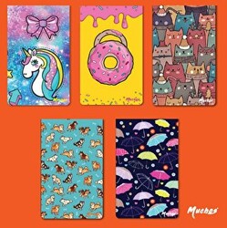 Muchos M Series 09 - 5`li Kitap Ayracı - 1