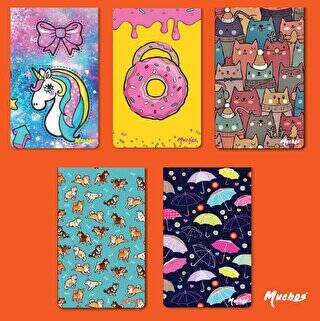 Muchos M Series 09 - 5`li Kitap Ayracı - 1