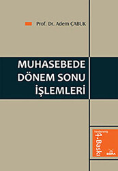 Muhasebede Dönem Sonu İşlemleri - 1