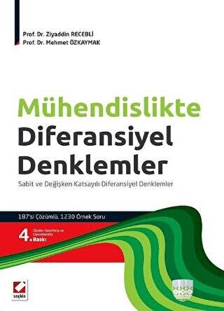 Mühendislikte Diferansiyel Denklemler - 1
