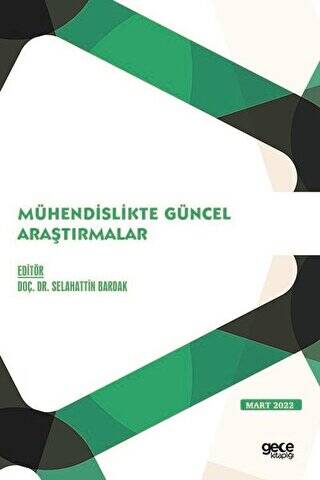 Mühendislikte Güncel Araştırmalar - Mart 2022 - 1