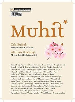 Muhit Dergi Sayı: 40 Nisan 2023 - 1