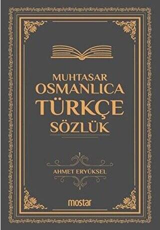Muhtasar Osmanlıca Türkçe Sözlük - 1