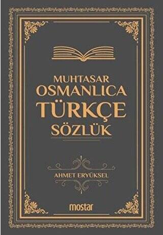 Muhtasar Osmanlıca Türkçe Sözlük - 1