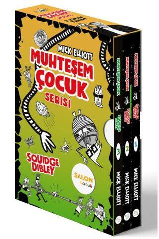 Muhteşem Çocuk Squidge Dibley Serisi Kutulu 3 Kitap Takım - 1