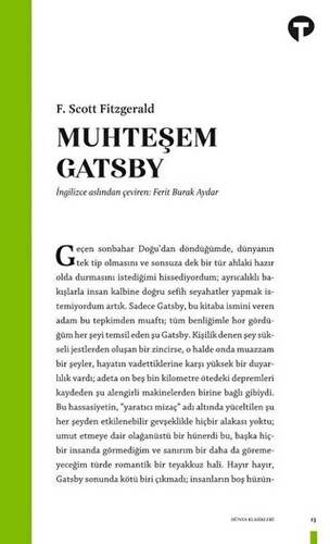 Muhteşem Gatsby - 1