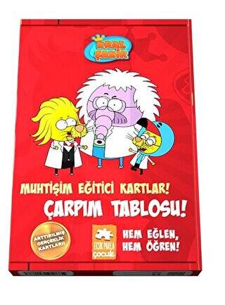 Muhtişim Eğitici Kartlar! - Çarpım Tablosu! - 1