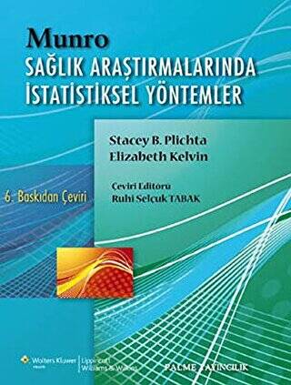 Munro Sağlık Araştırmalarında İstatiksel Yöntemler - 1