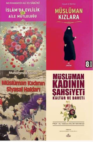 Müslüman Kadının Ahlak ve Kültürü Serisi 4 Kitap - 1