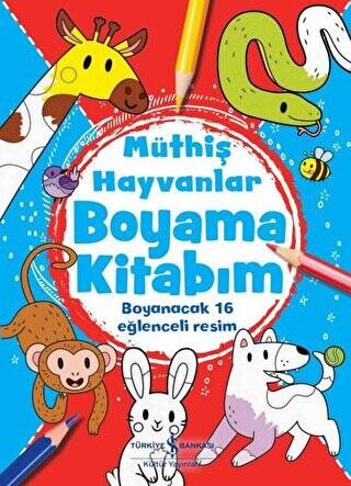 Müthiş Hayvanlar Boyama Kitabım - 1