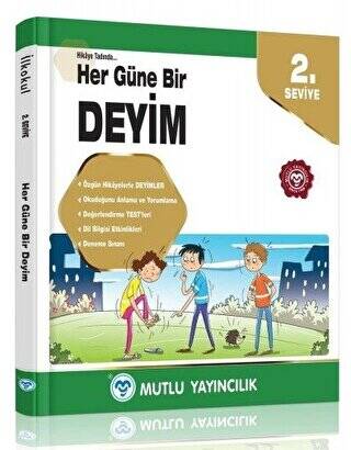 Mutlu Yayınları Her Güne Bir Deyim 2. Seviye - 1