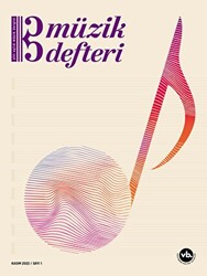 Müzik Defteri - Sayı 1 Kasım 2022 - 1