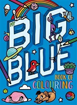 My Big Blue Book Of Colouring - 1