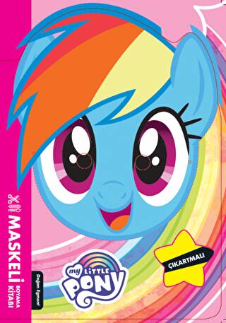 My Little Ponny - Maskeli Boyama Kitabı - 1