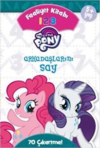 My Little Pony - Arkadaşlarını Say 1 2 3 Faaliyet Kitabı - 1