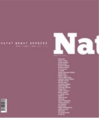 Natama Dergisi Sayı: 13 Ocak - Şubat - Mart 2016 - 1