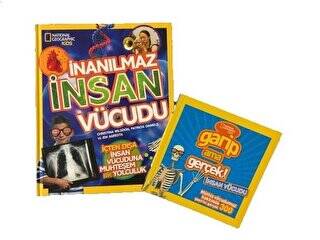 National Geographic Kids-İnanılmaz İnsan Vücudu Seti-2 Kitap Takım - 1